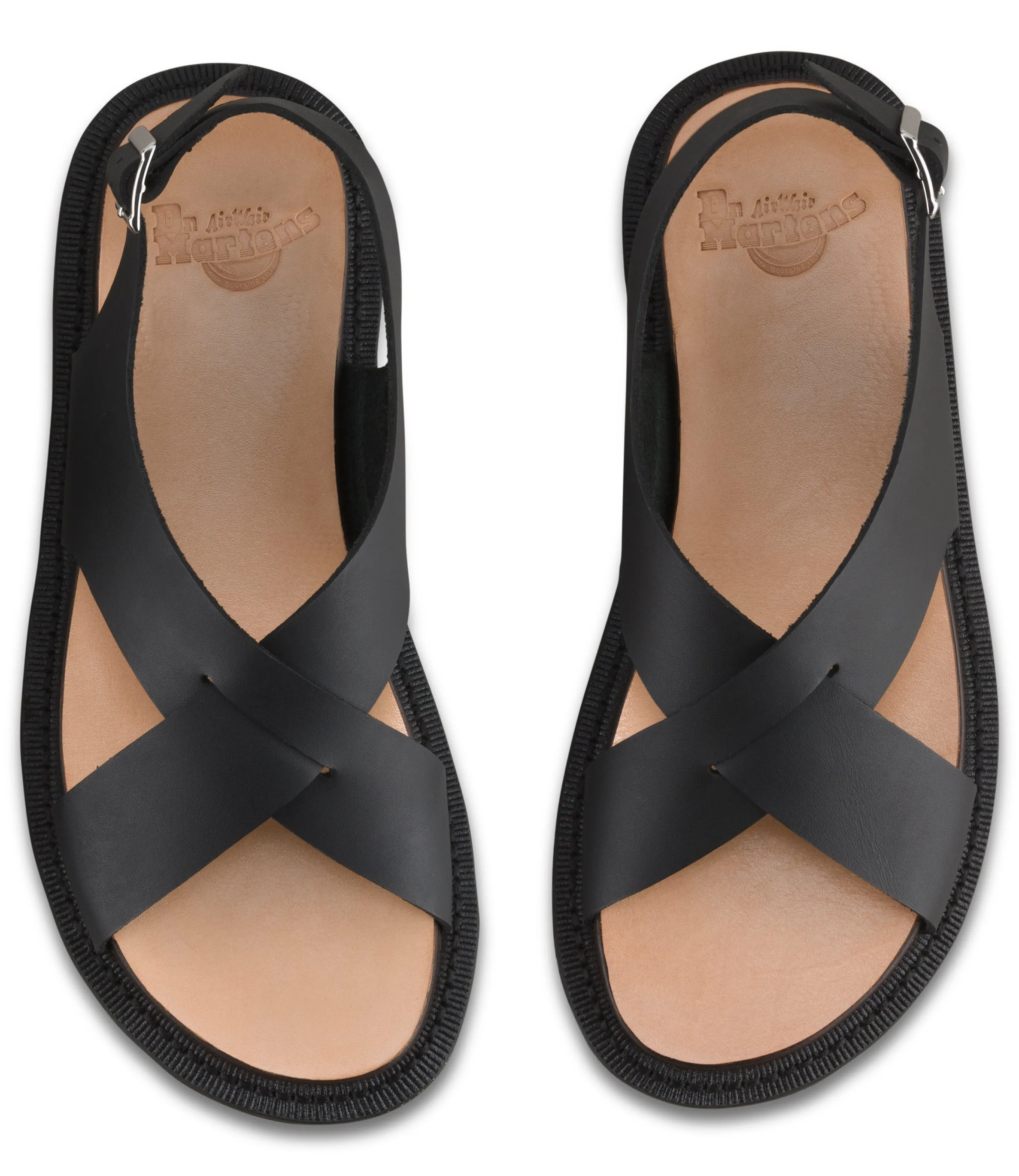 ABELLA BLACK SEMI CHROMO SANDAL