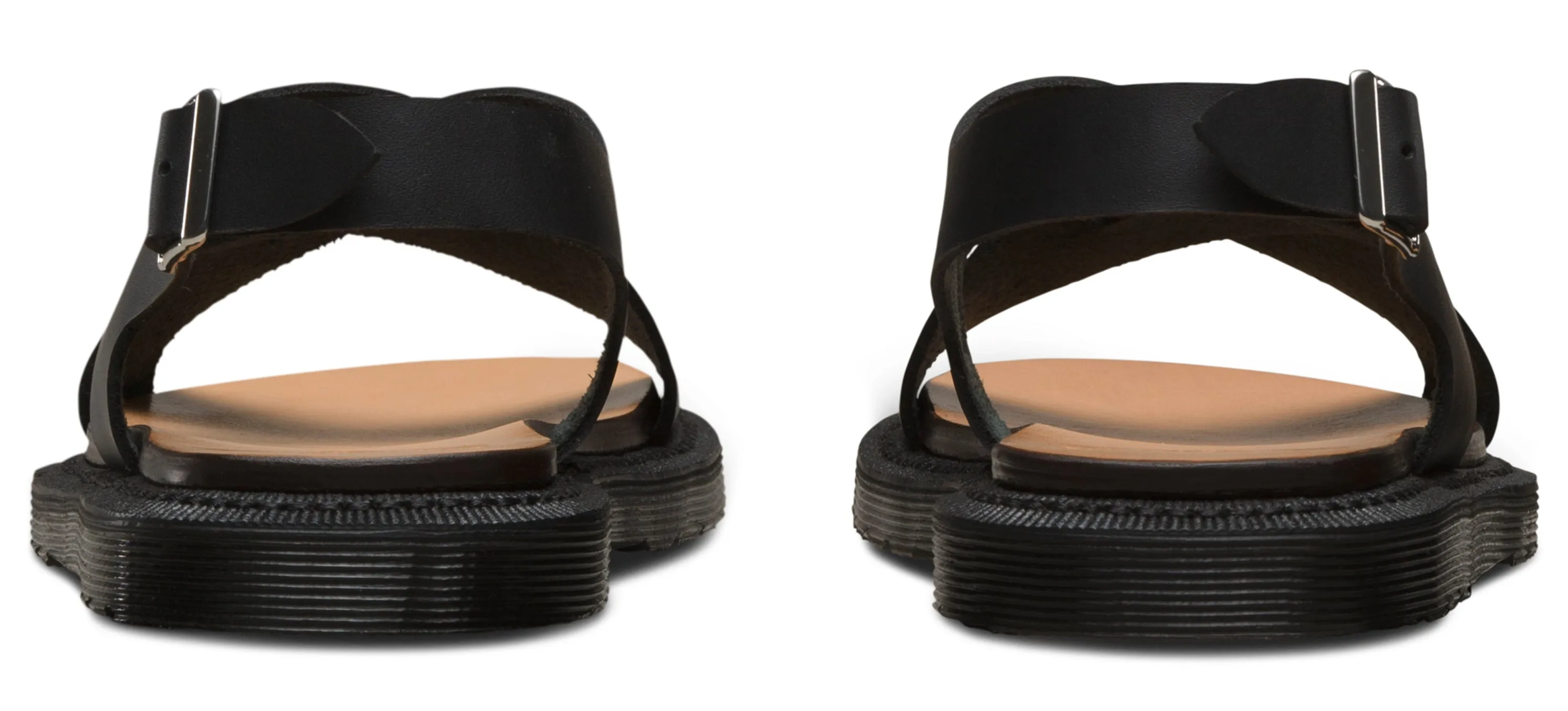 ABELLA BLACK SEMI CHROMO SANDAL