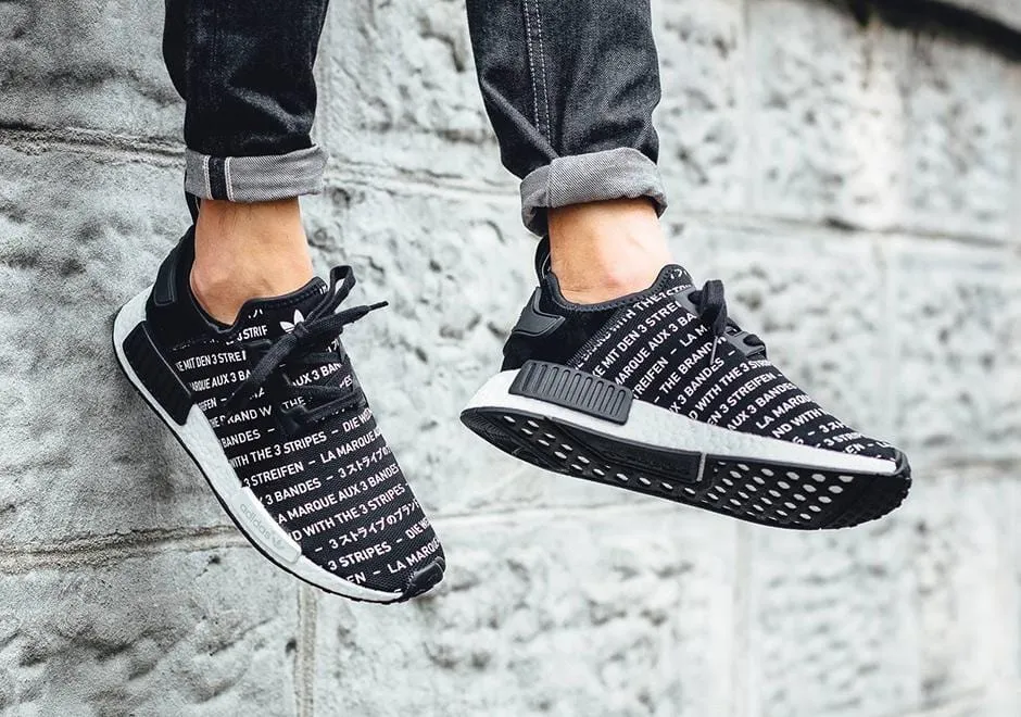 Adidas NMD_R1 Black 'Blackout-Whiteout