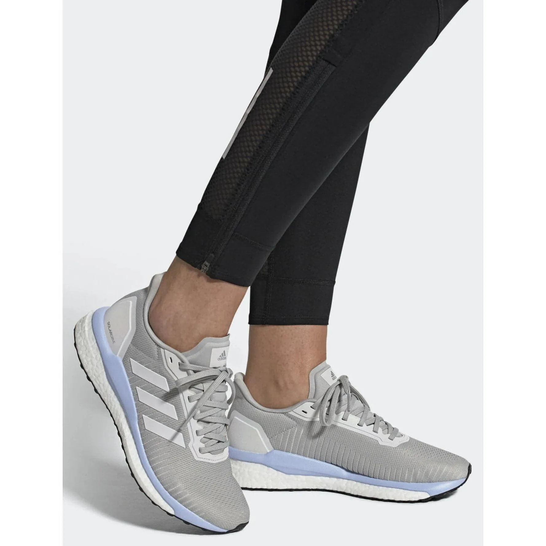 adidas Solar Drive 19 Boost Womens Running Shoes - Grey