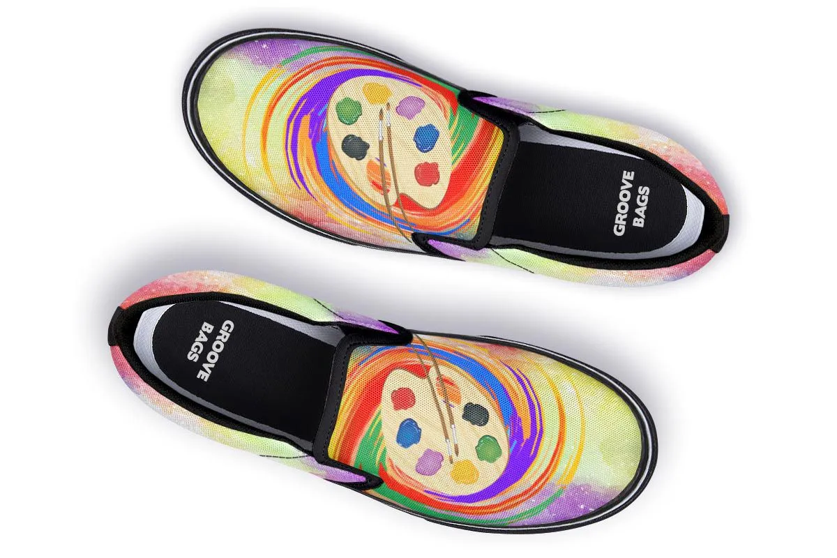 Artist Palette Slip-On Shoes