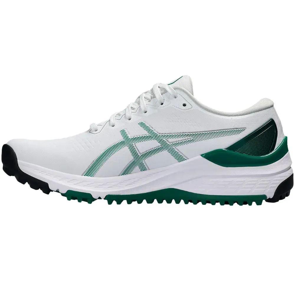 Asics Men's Gel-Kayano Ace 2 Season Opener Golf Shoes - White/Fern Green