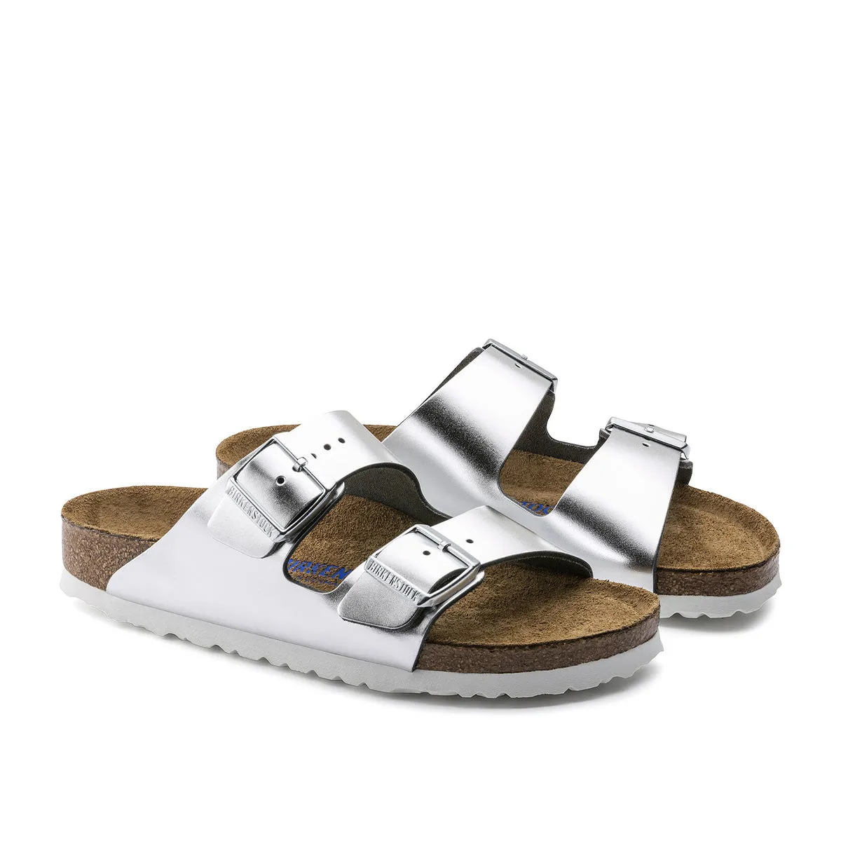        Birkenstock Arizona Metallic Silver