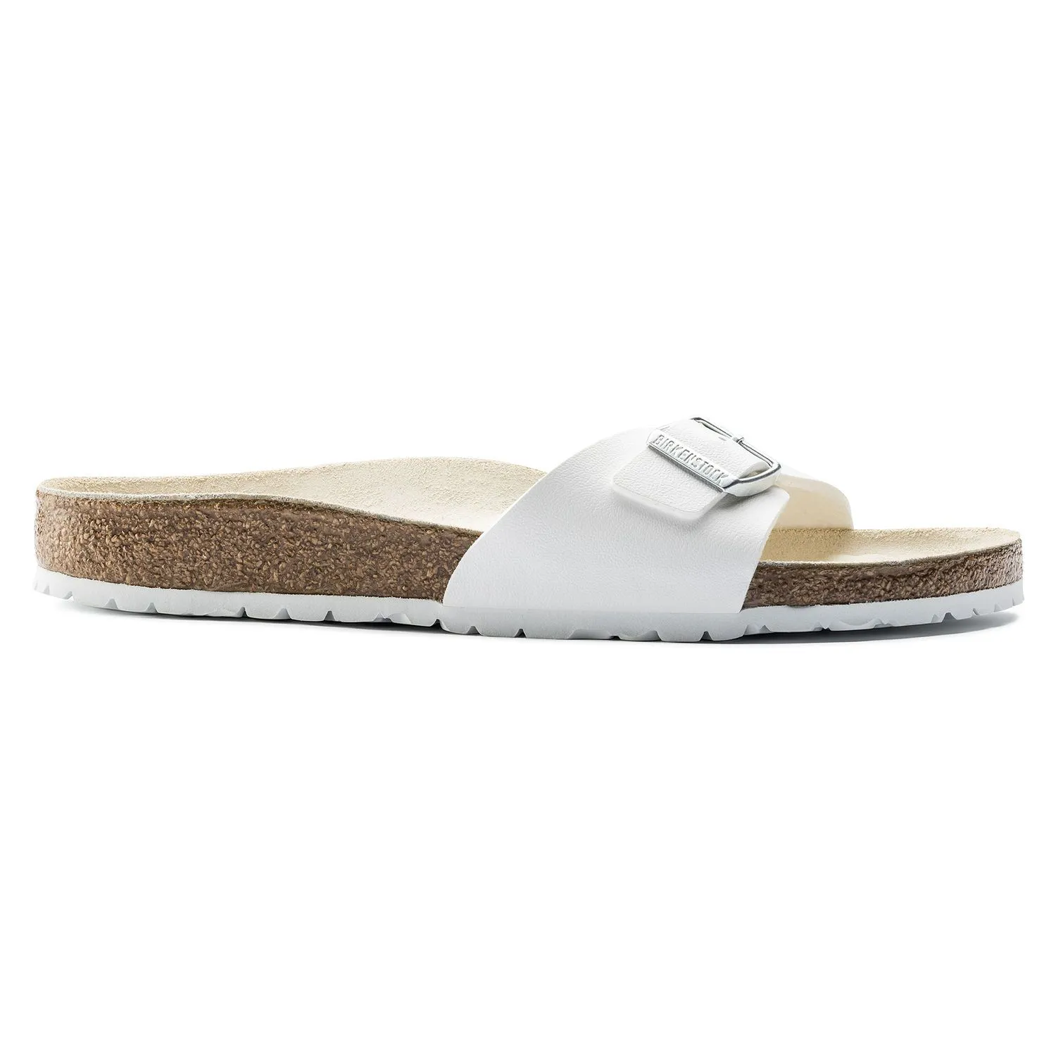 Birkenstock Classic, Madrid, Narrow Fit, Birko-Flor, White