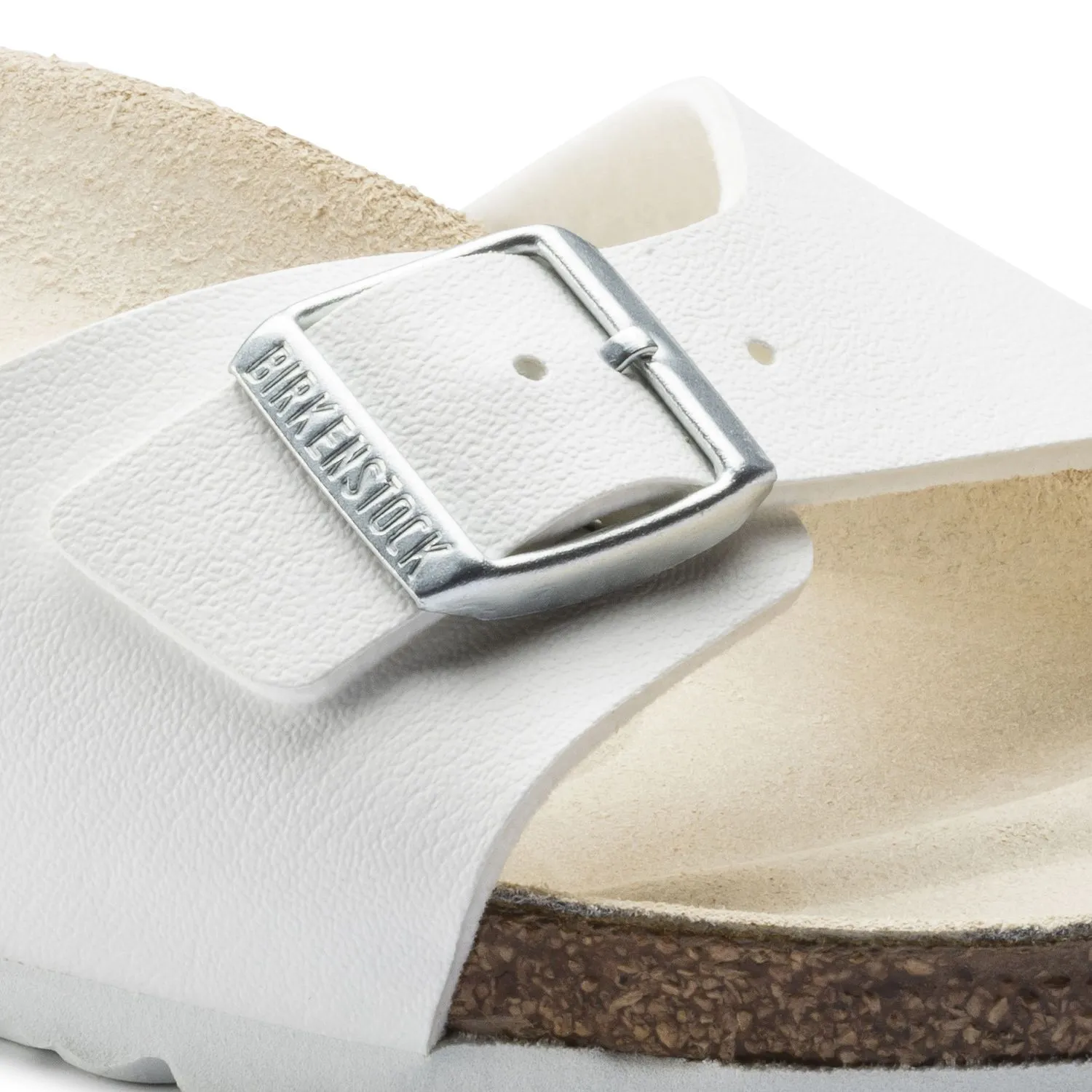 Birkenstock Classic, Madrid, Narrow Fit, Birko-Flor, White