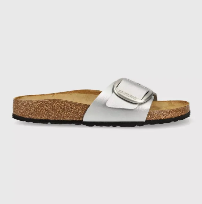 Birkenstock Madrid Big Buckle Silver