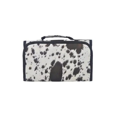 Black Cowhide NGIL Traveling Toiletry Bag