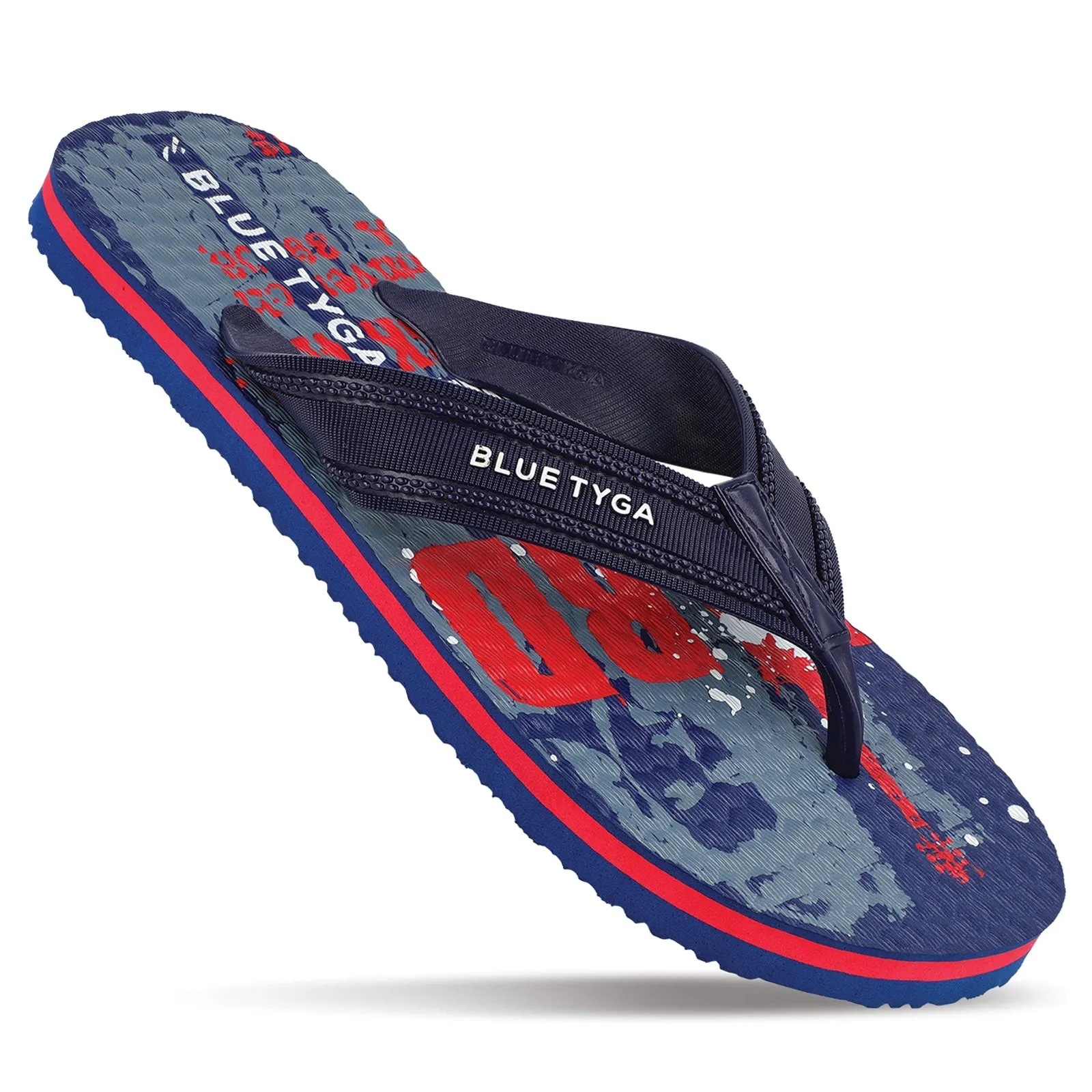 Blue Tyga Gents Flip Flop Thong  - BTG702 Navy Blue