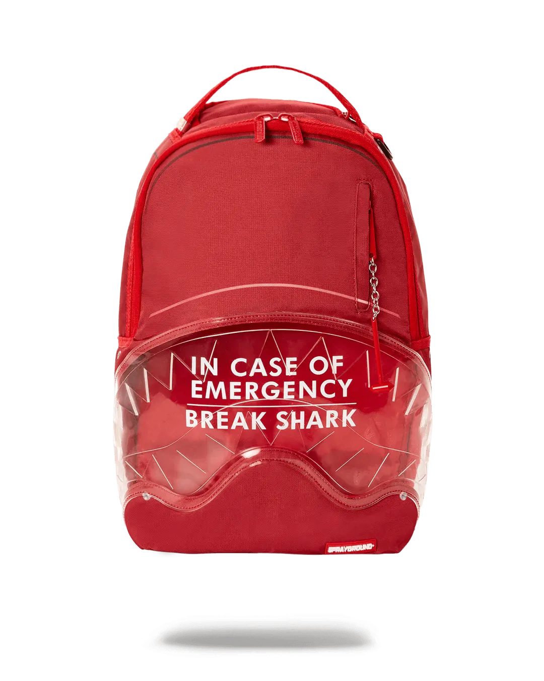 Break in Case of Emergency Shark Spray Ground Back Pack