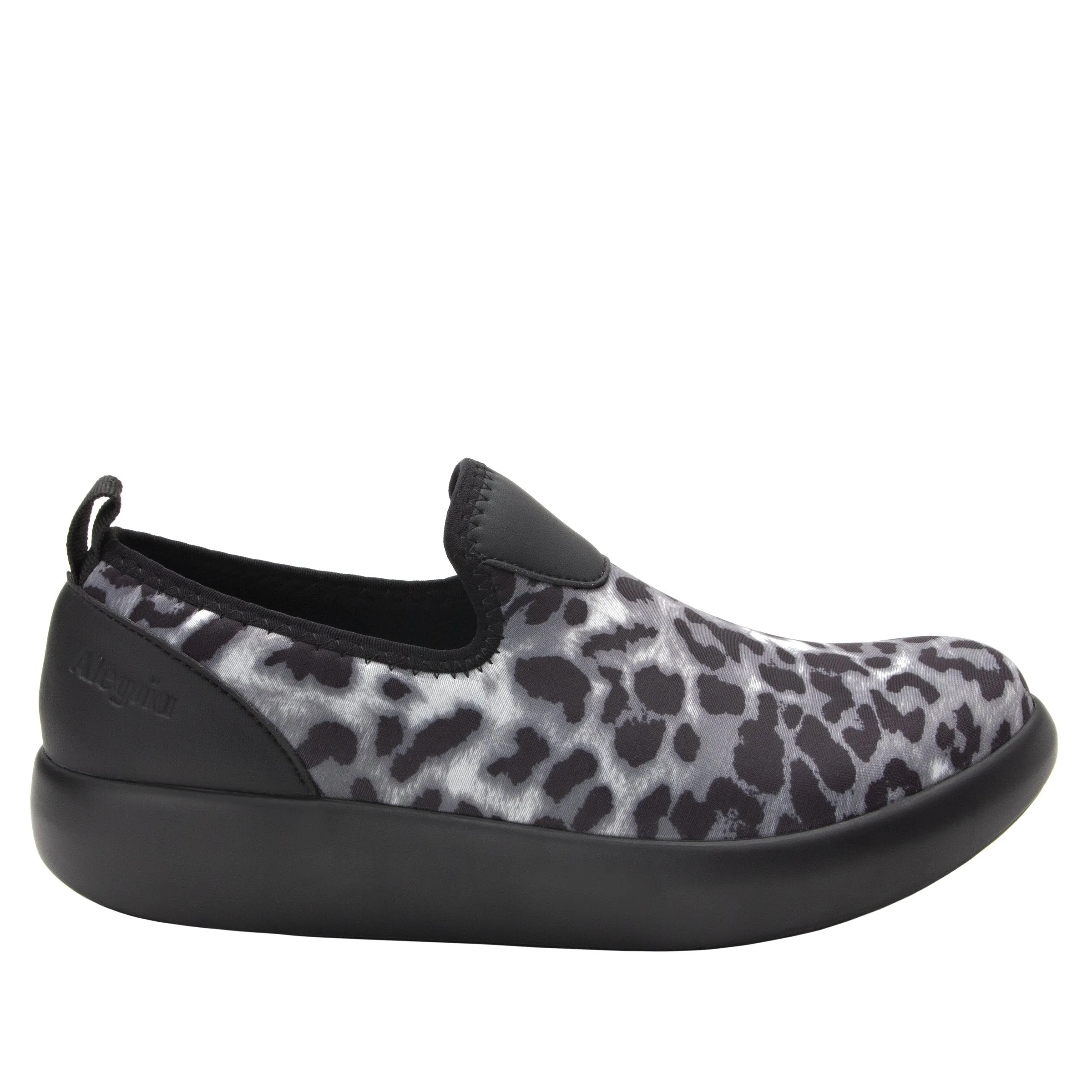 Eden White Leopard Shoe