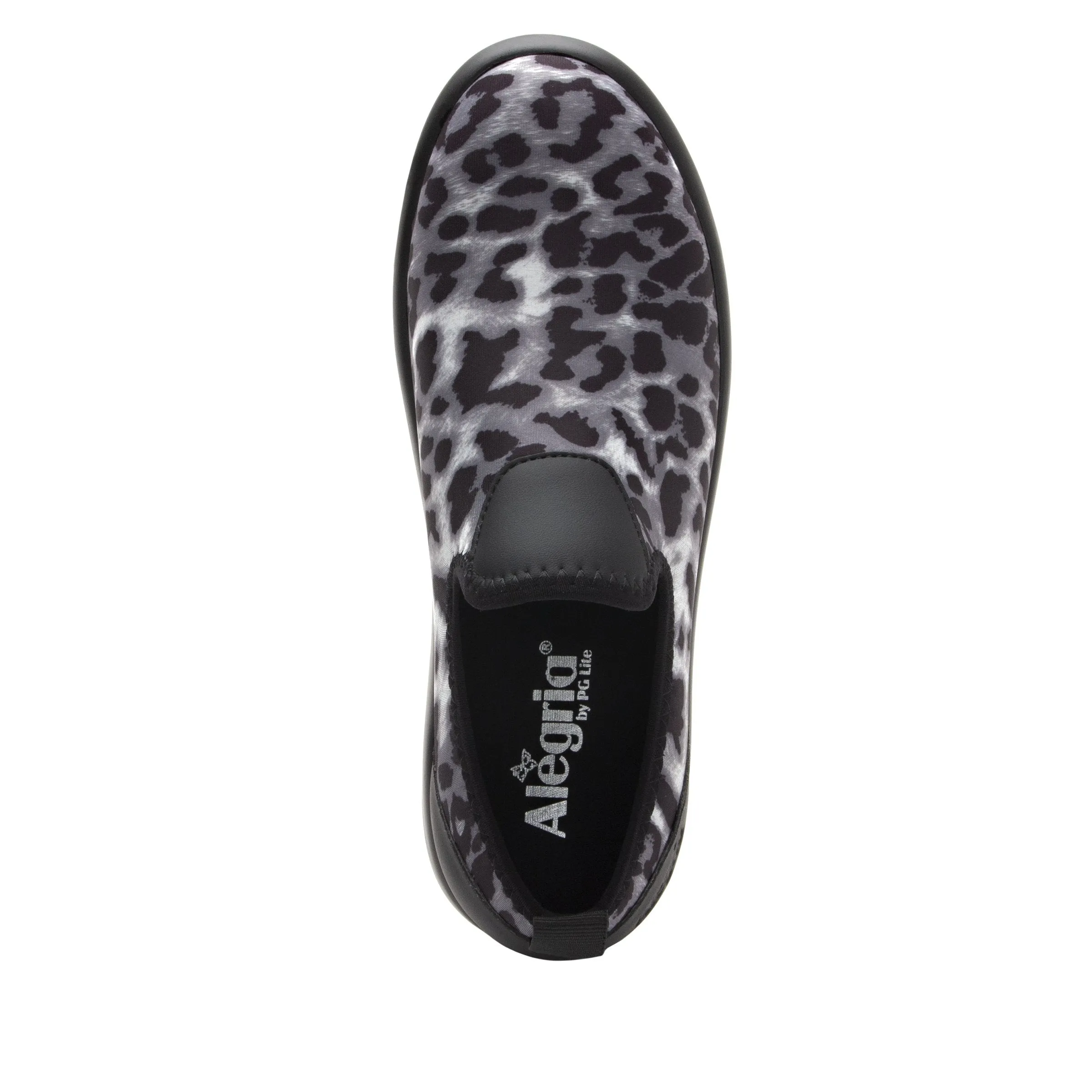 Eden White Leopard Shoe