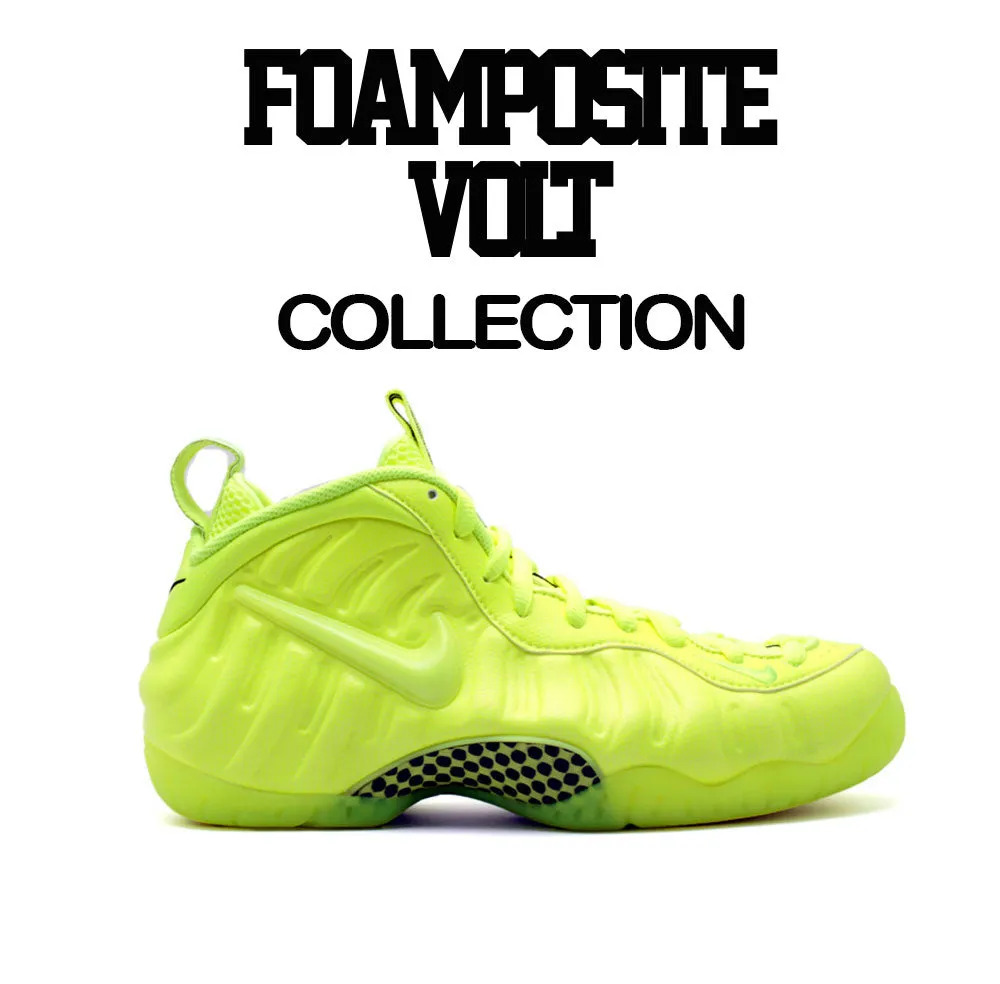 Foamposite Volt Chillin Shirt