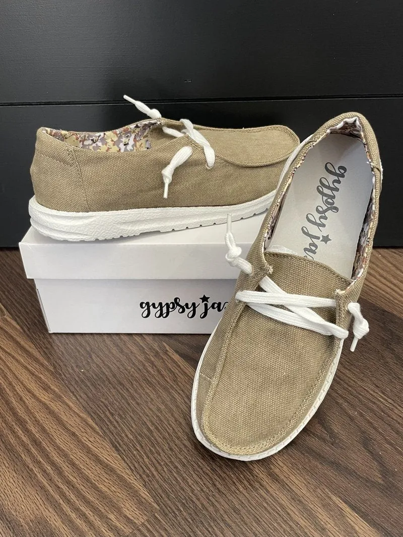 Gypsy Jazz Tan Holly Slip-On Sneakers