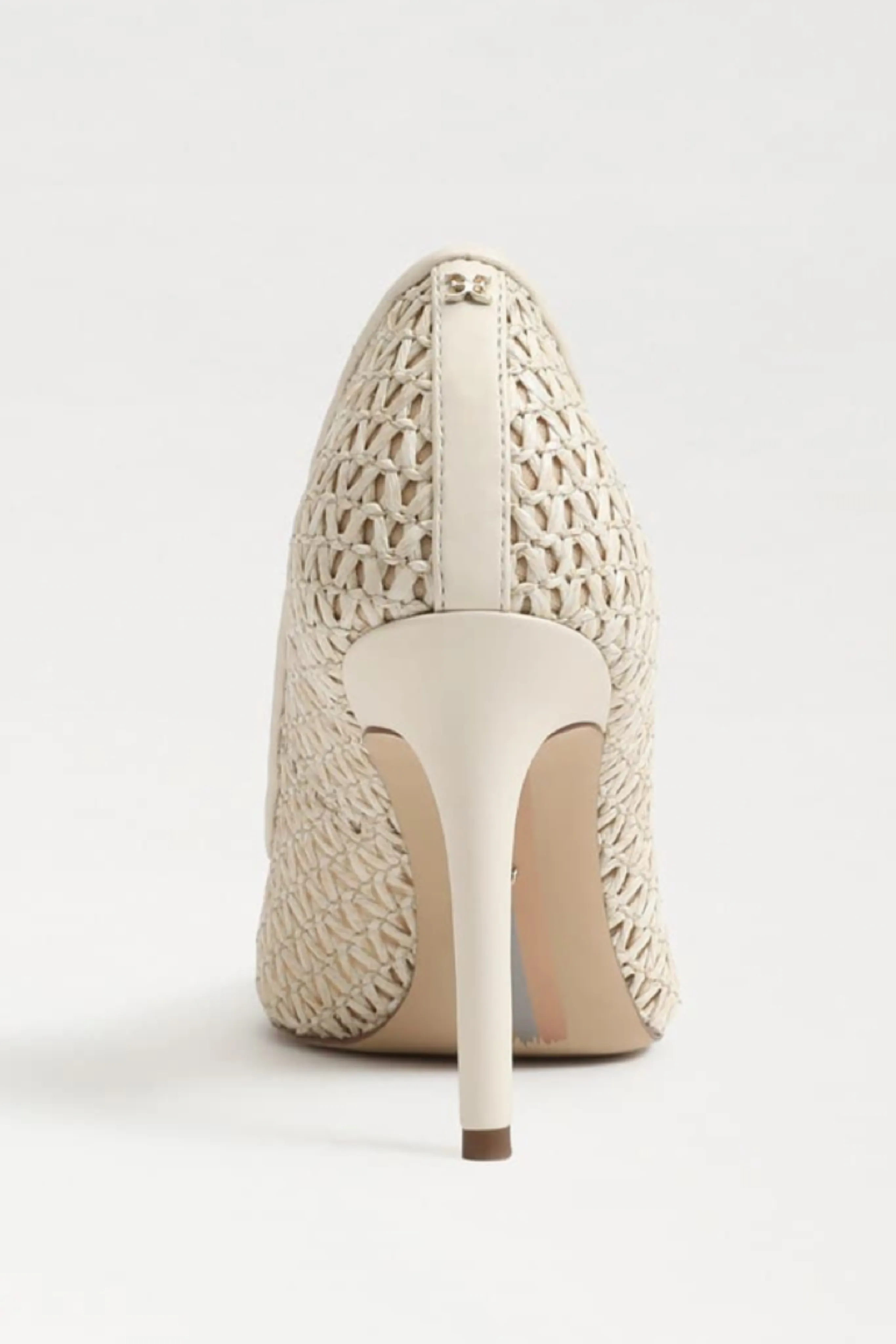 Elegant Ivory Rafia Hazel Pumps for Chic and Stylish Footwear