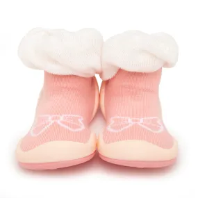 Komuello Baby Shoes - Bow / White