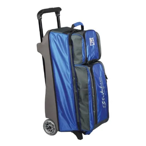 KR Strikeforce Konvoy Royal/Smoke Triple Roller Bowling Bag