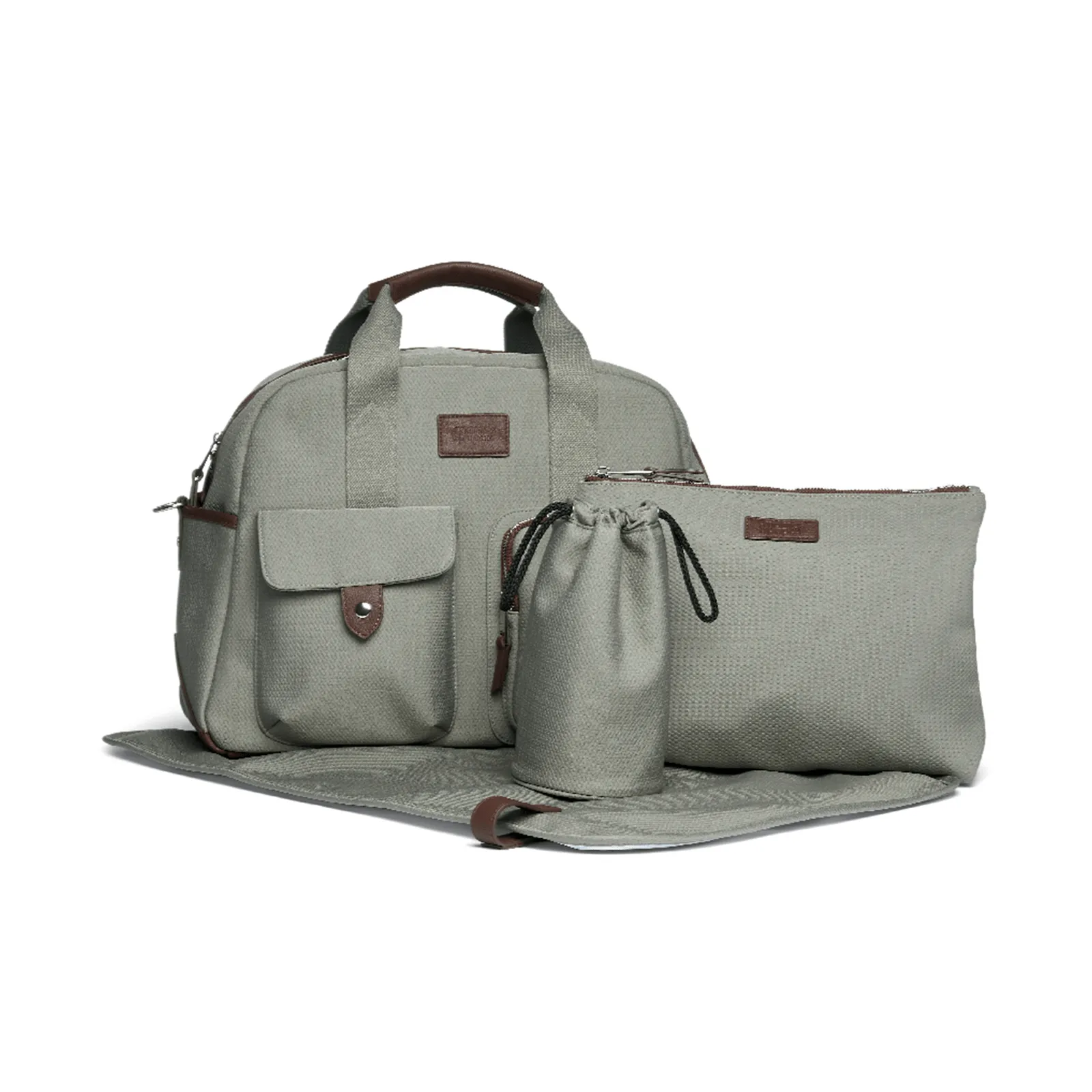 Mamas and Papas Bowling Changing Bag - Sage Green