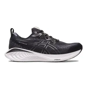 Men's Asics GEL-Cumulus 25, Black/Carrier Grey, 9 2E Wide