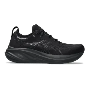 Men's Asics GEL-Nimbus 26, Black/Black, 13 2E Wide