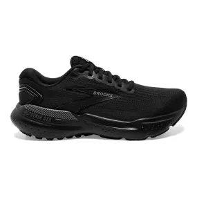 Men's Brooks Glycerin GTS 21, Black/Black/Ebony, 12 2E Wide