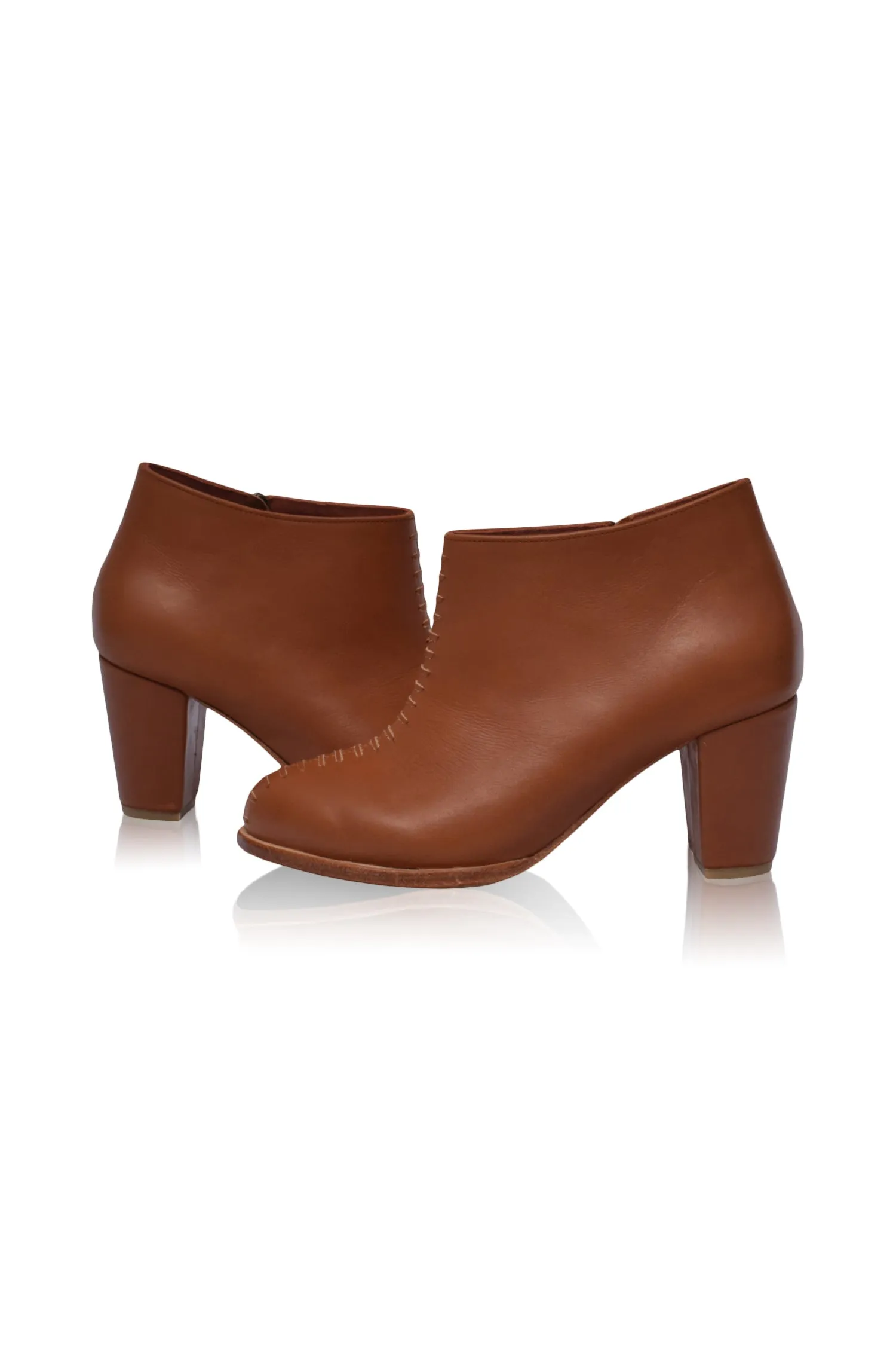 Monte Carlo Leather Booties