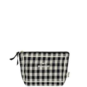 My Makeup Pouch, Coated Lining, Gingham