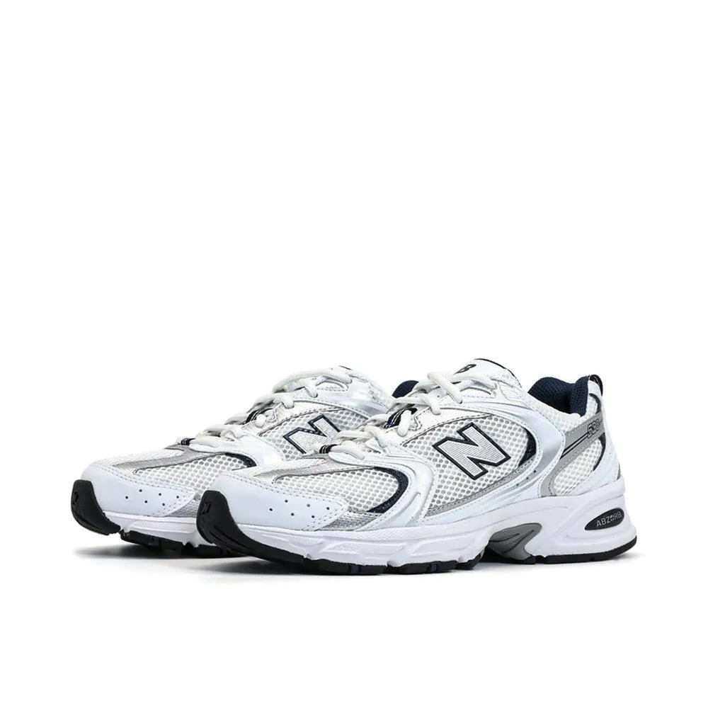 New Balance 530 White Silver Navy