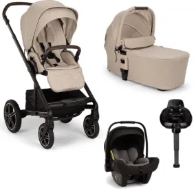 Nuna MIXX Next & PIPA Next Travel System - Biscotti