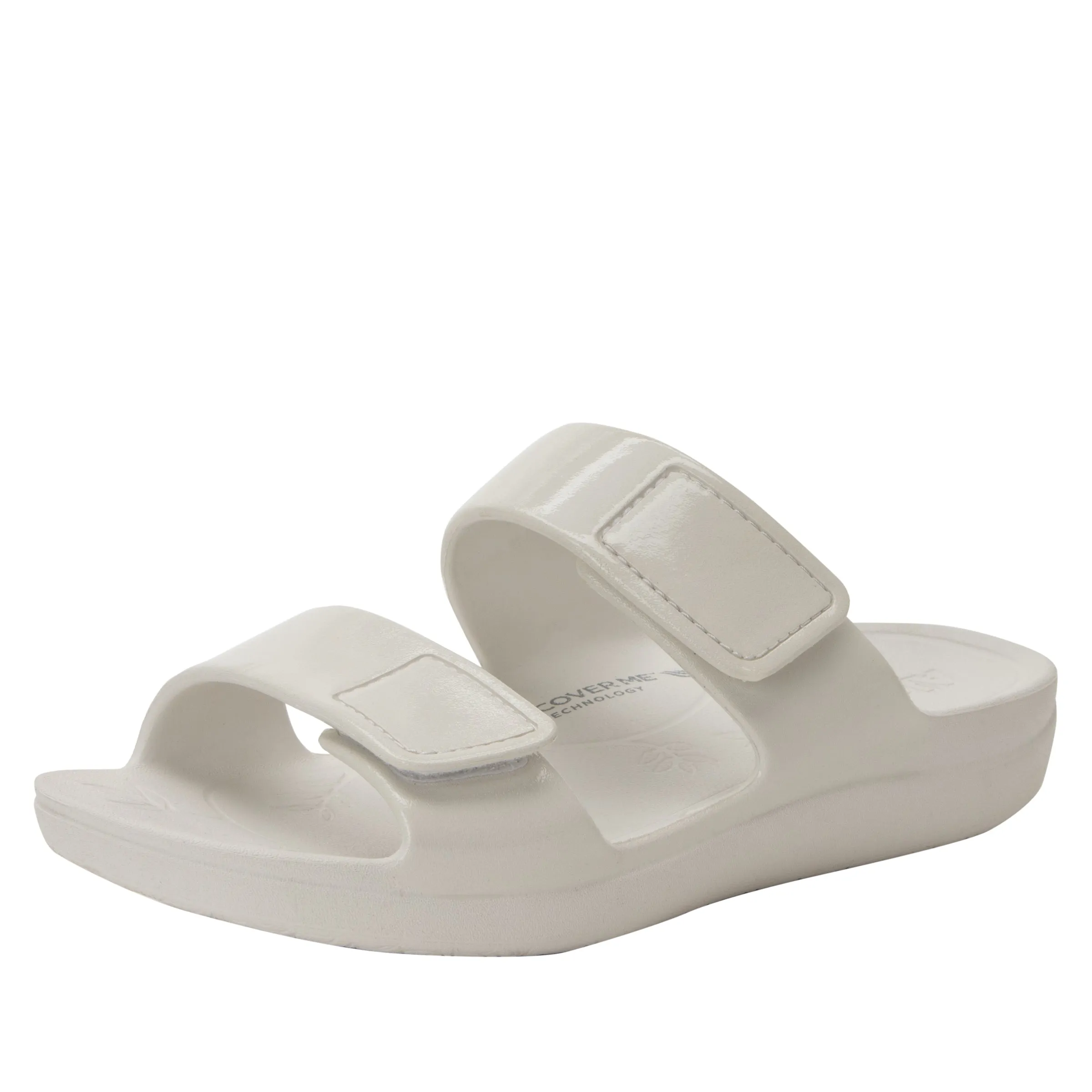 Orbyt White Gloss Sandal