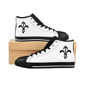 Mens High Top Punk Spats Sneakers - Edgy, Stylish, and Bold Footwear