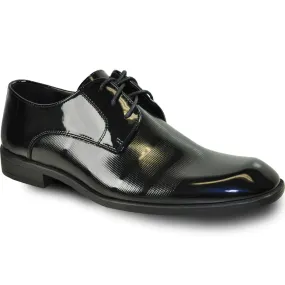 "Rockefeller" Black Vangelo Tuxedo Shoes