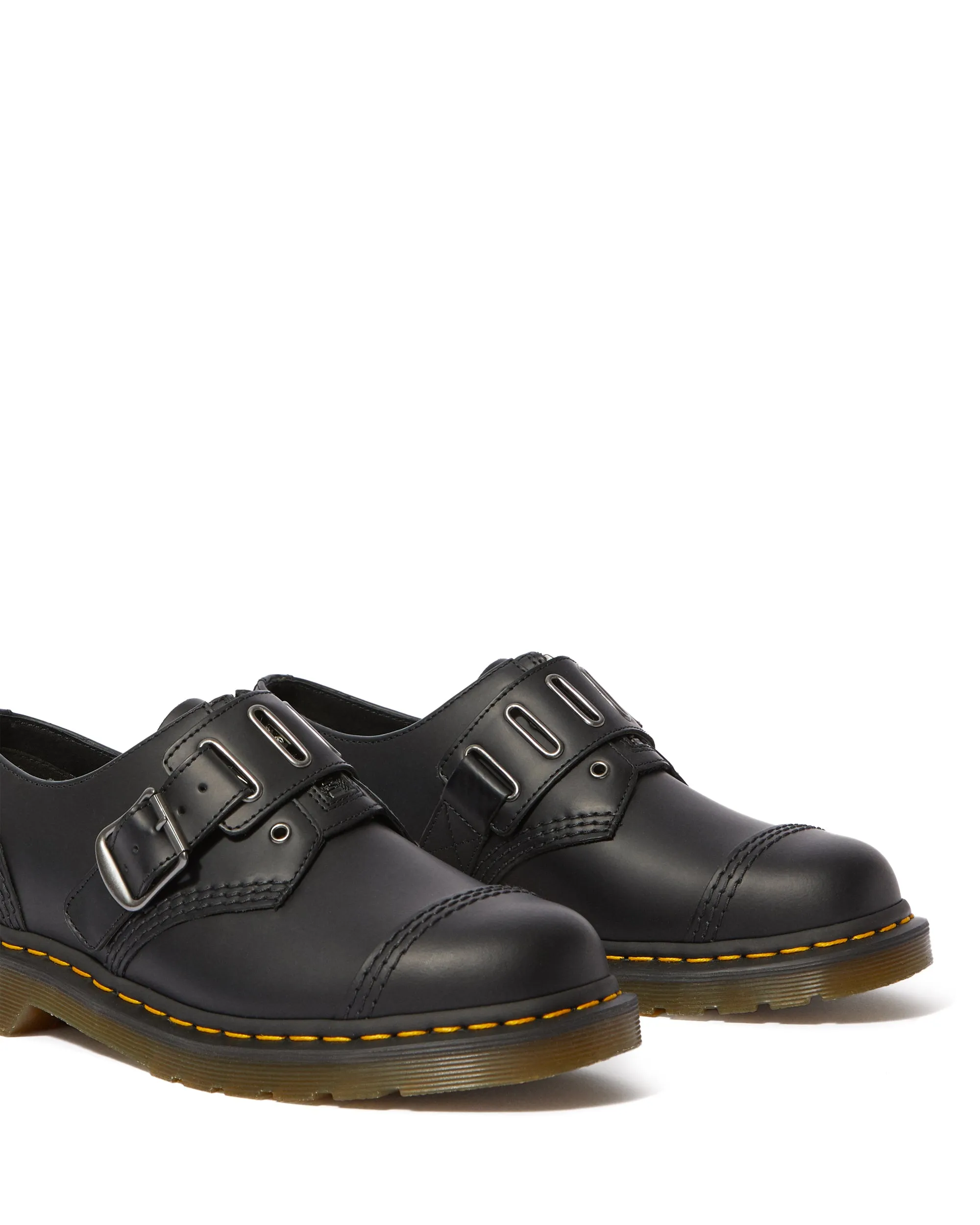 QUYNN LOW BLACK SMOOTH OXFORD