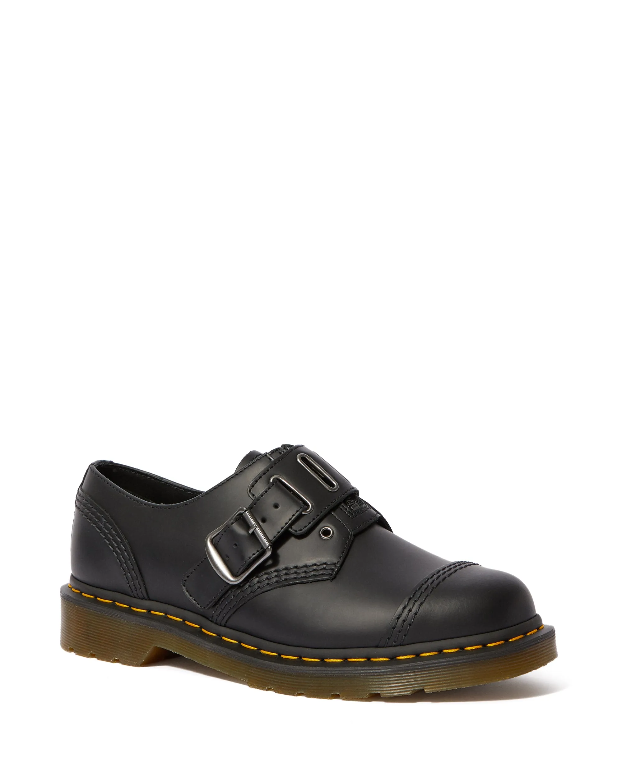 QUYNN LOW BLACK SMOOTH OXFORD