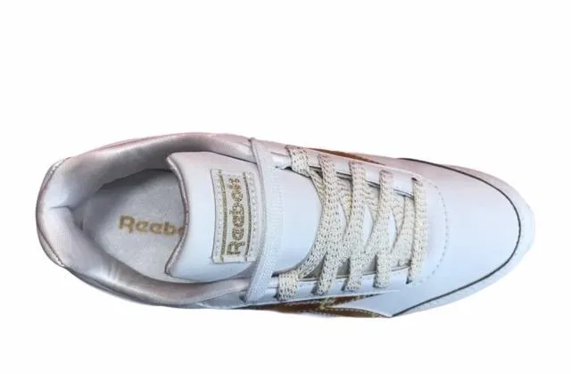 Reebok Royal CLJOG 2 Plat FW8187 white gold girls' sneakers shoe