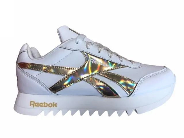 Reebok Royal CLJOG 2 Plat FW8187 white gold girls' sneakers shoe