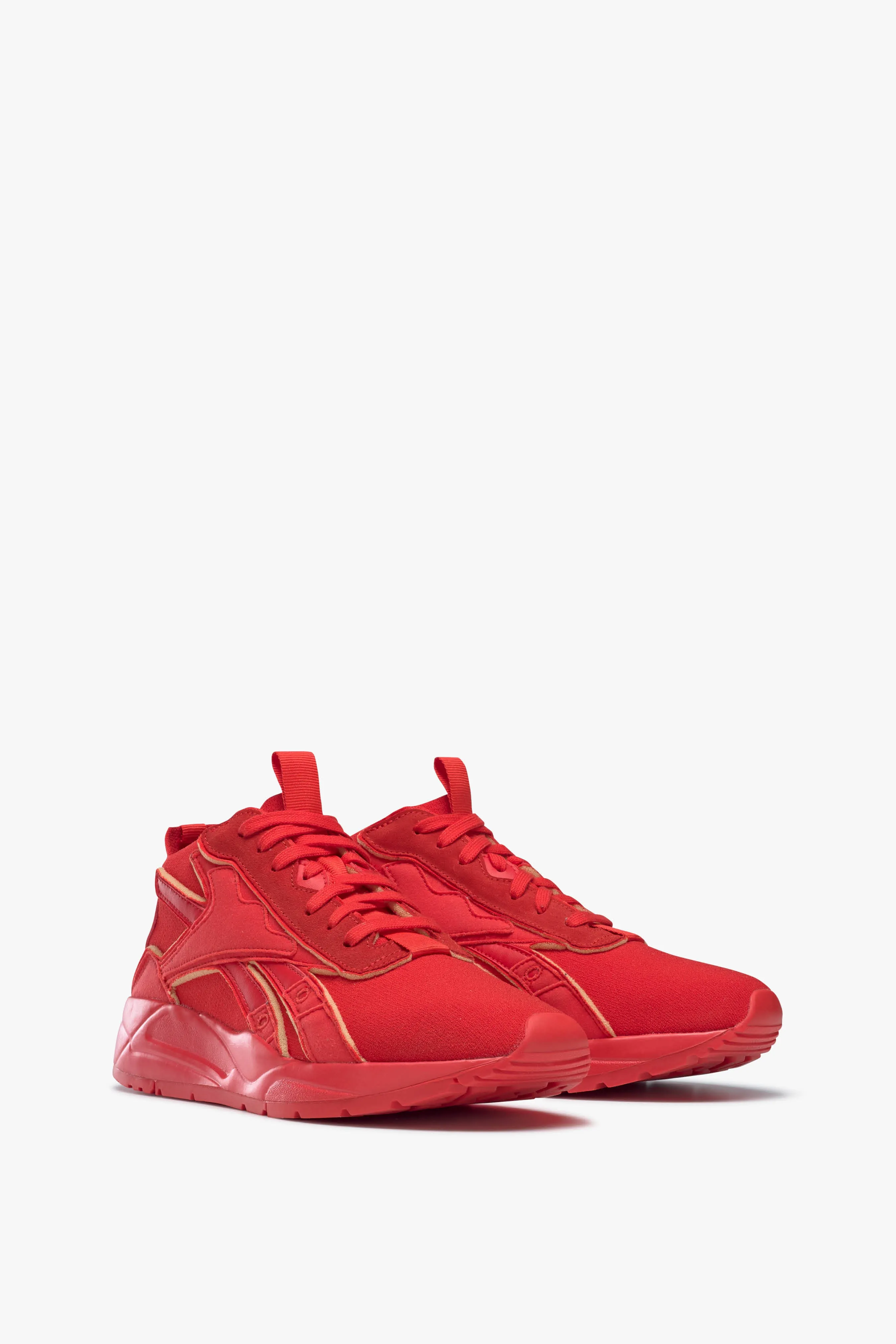 Reebok x VB Bolton Knit Sneaker in Instant Red