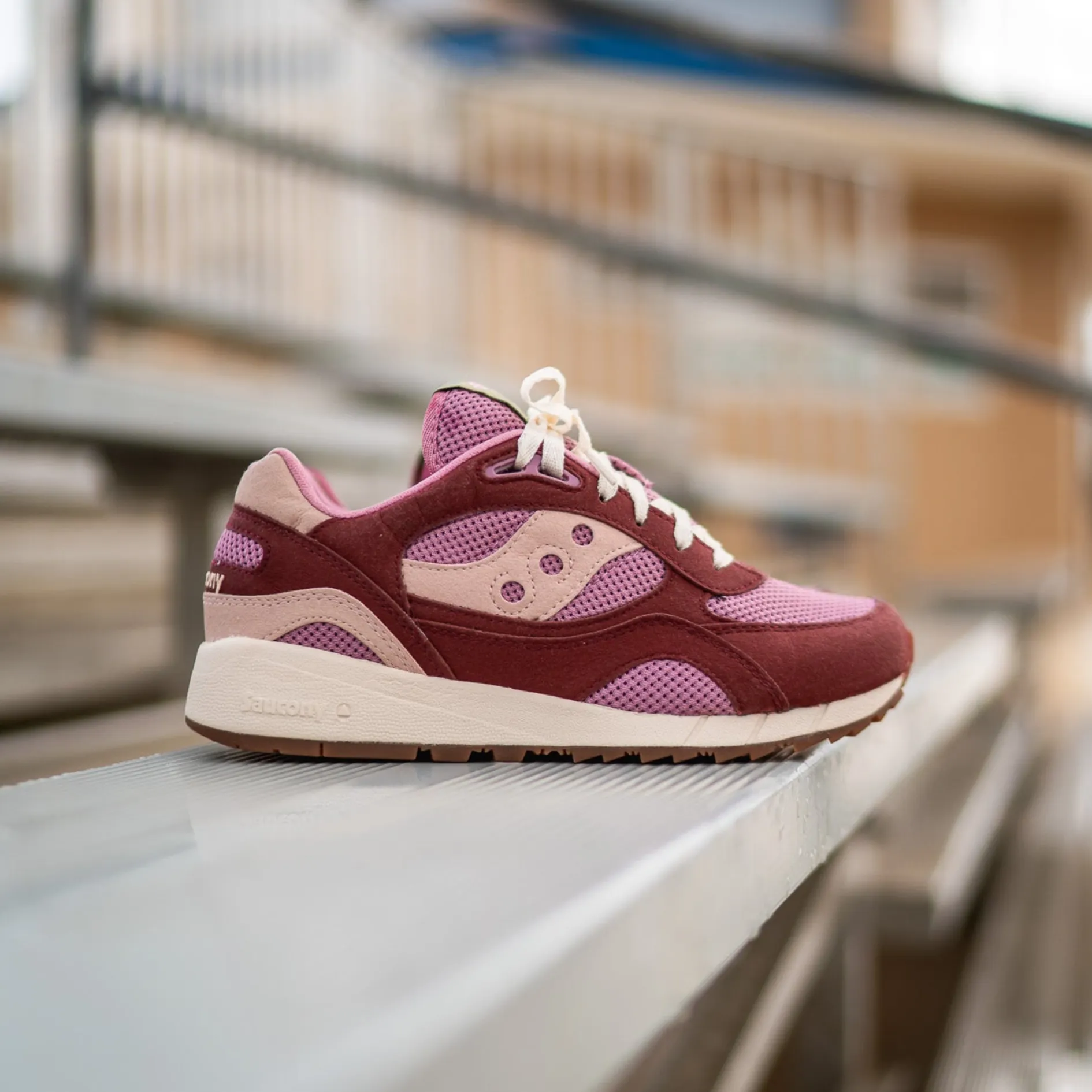 Saucony Shadow 6000 Mushroom (Burgundy)