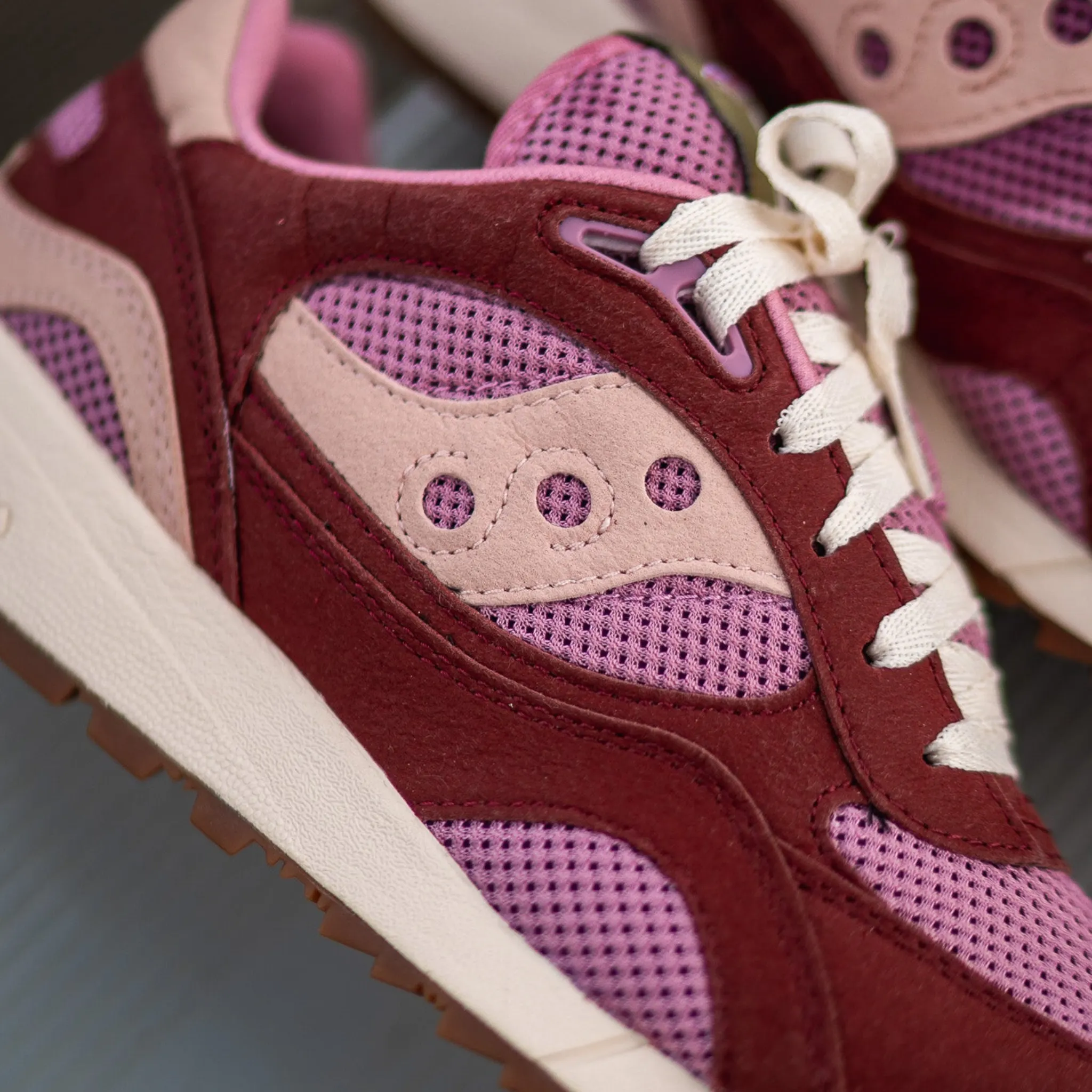 Saucony Shadow 6000 Mushroom (Burgundy)