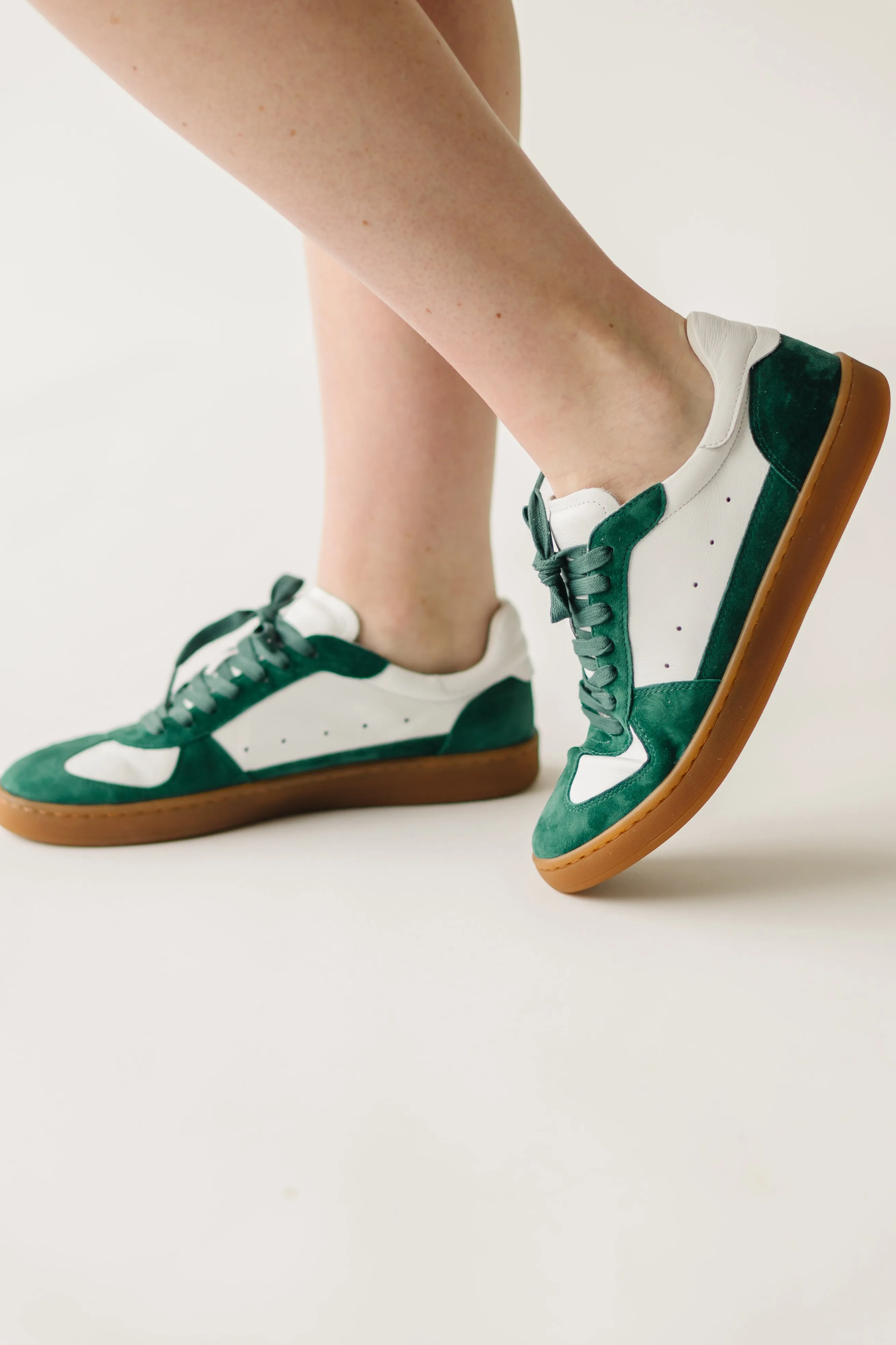 The Monty Low Top Sneaker in Green