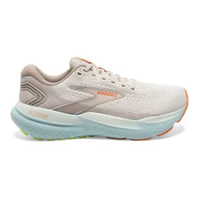 Women's Brooks Glycerin 21, Coconut/Aqua/Autumn Sunset, 8.5 D Wide