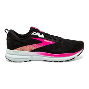 Women's Brooks Trace 3, Black/Blue/Pink Glo, 7 B Medium