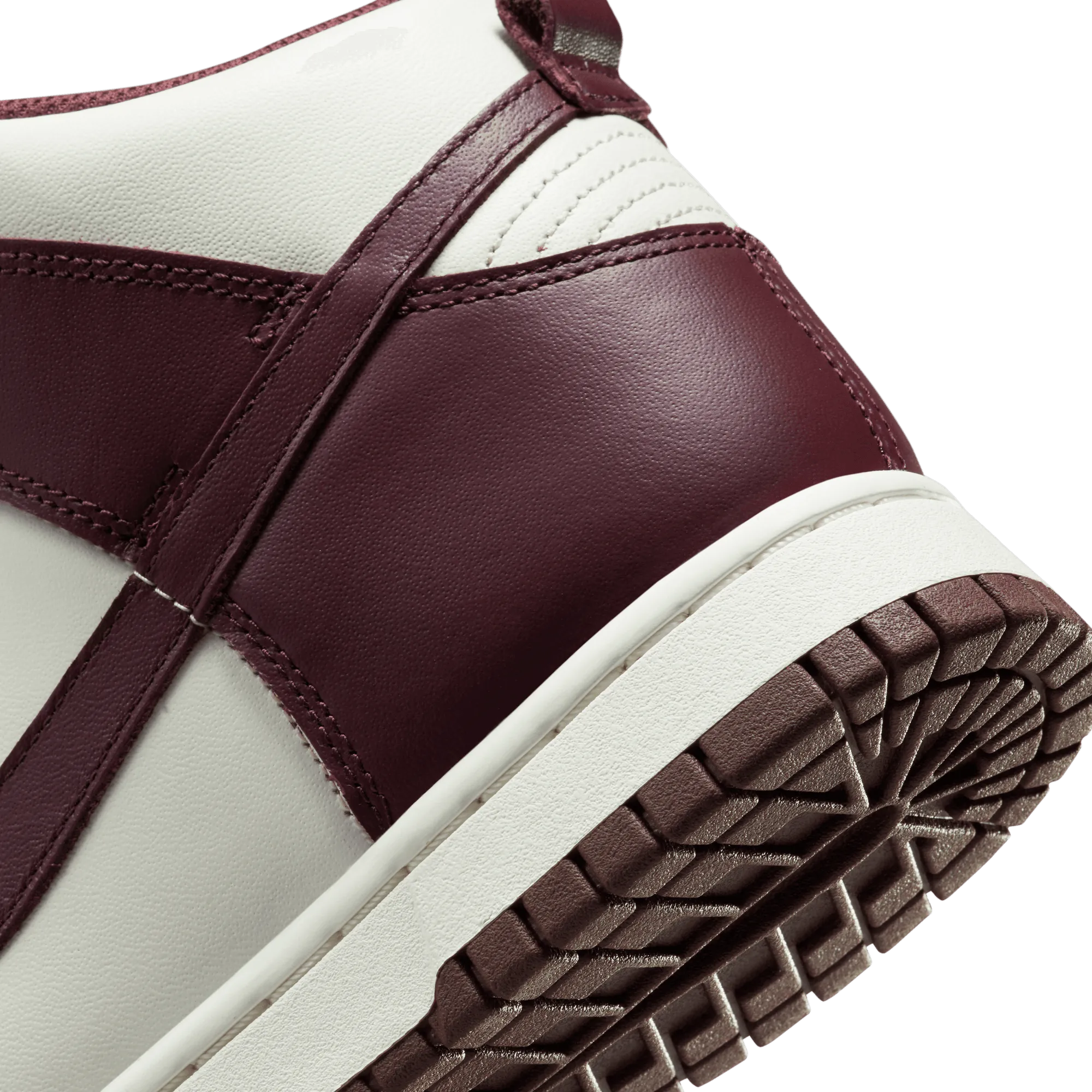 WOMEN'S NIKE DUNK HIGH - BURGUNDY CRUSH/BURGUNDY CRUSH-SAIL